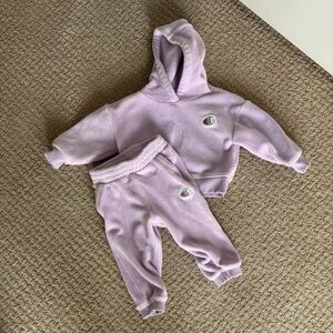 Champion Infant Light Purple Outfit